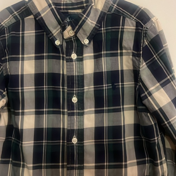 Ralph Lauren Boys Long Sleeve Button Down Collared Shirt Size 5 - Picture 2 of 4